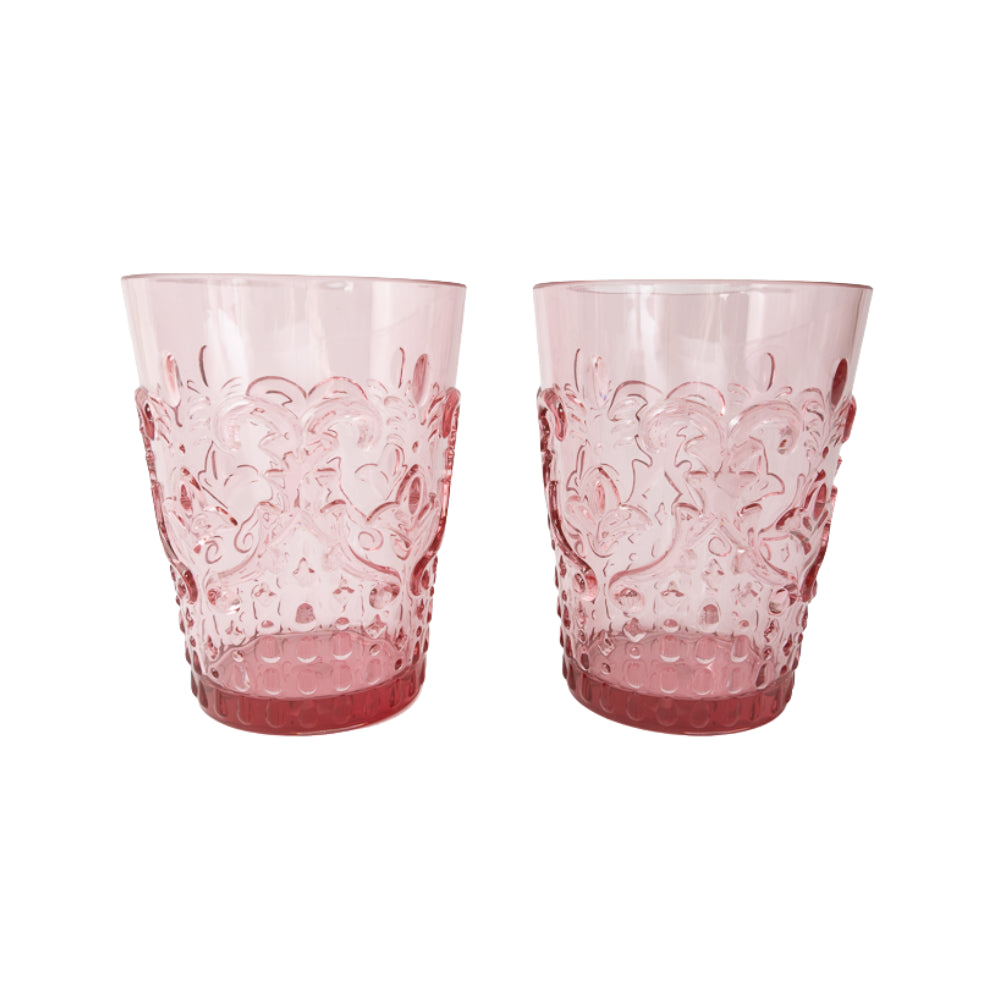 Indigo Series Acrylic Tumbler Short 2pk - PINK